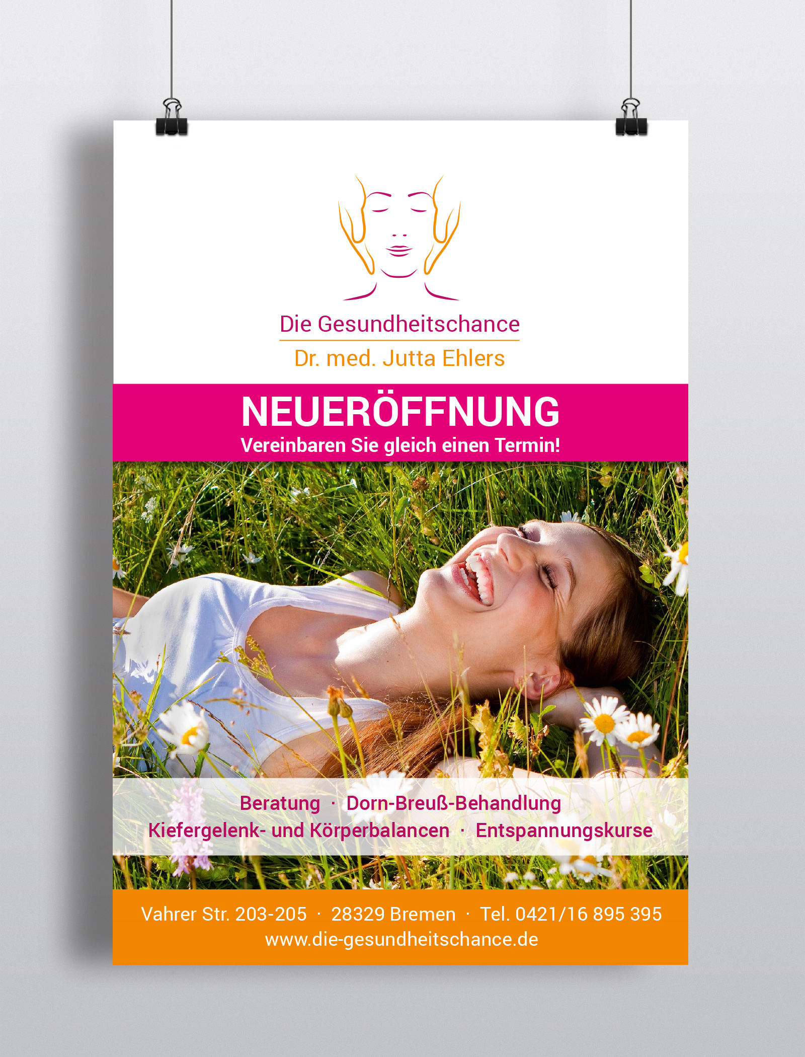 webdesign und Plakatgestaltung: readymade Werbeagentur Bremen und Verden