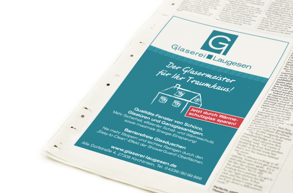 Anzeigengestaltung: readymade Werbeagentur Bremen und Verden