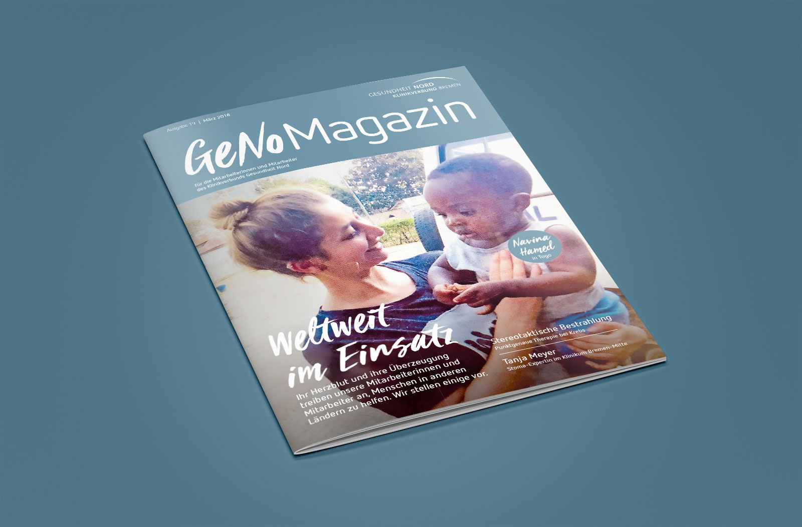 gesundheit nord zeitschrift gestaltung