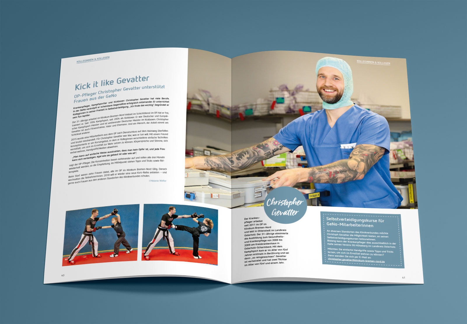 gesundheit nord magazin gestaltung